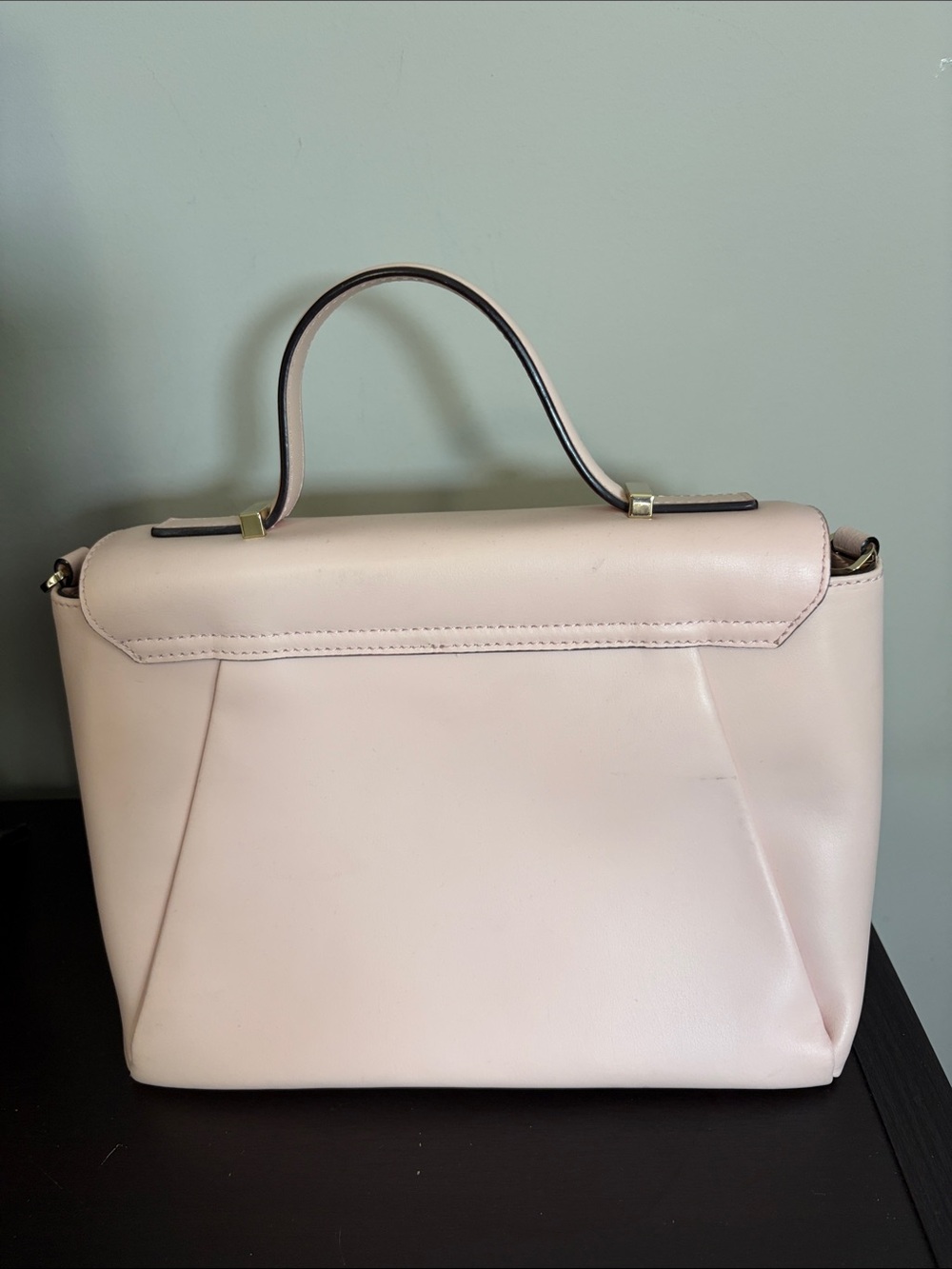 Kate Spade Cow Leather Camden Way Palermo satchel soft pink gold tone hardware - Picture 6 of 15